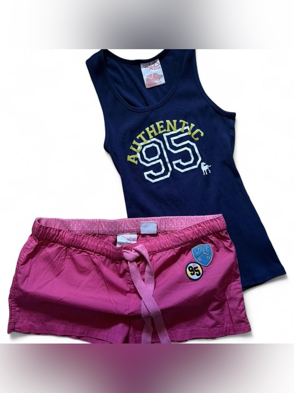 vintage y2k jj authentic brand set (vs pink)